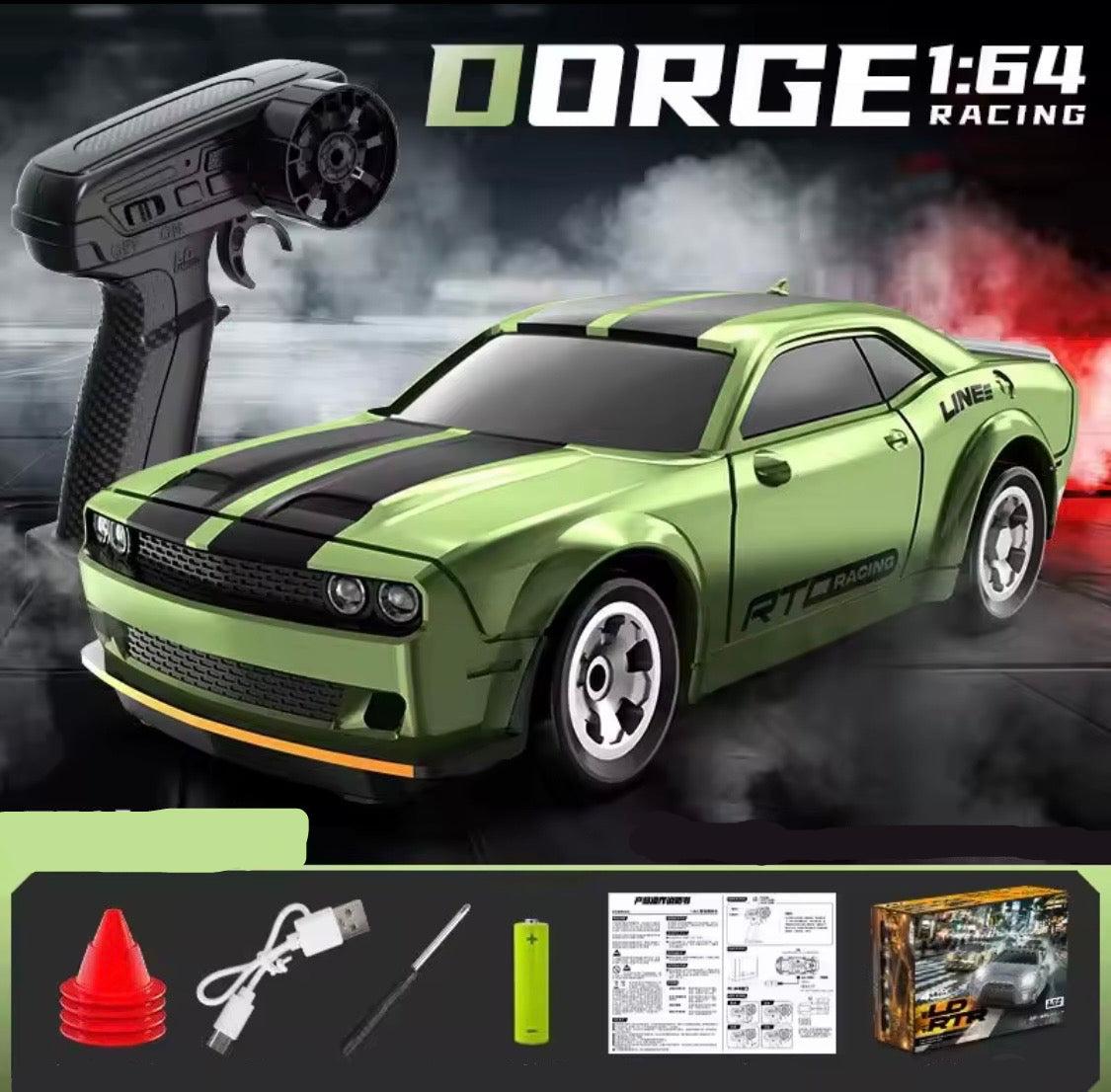 MINI DODGE HELLCAT 1/64
